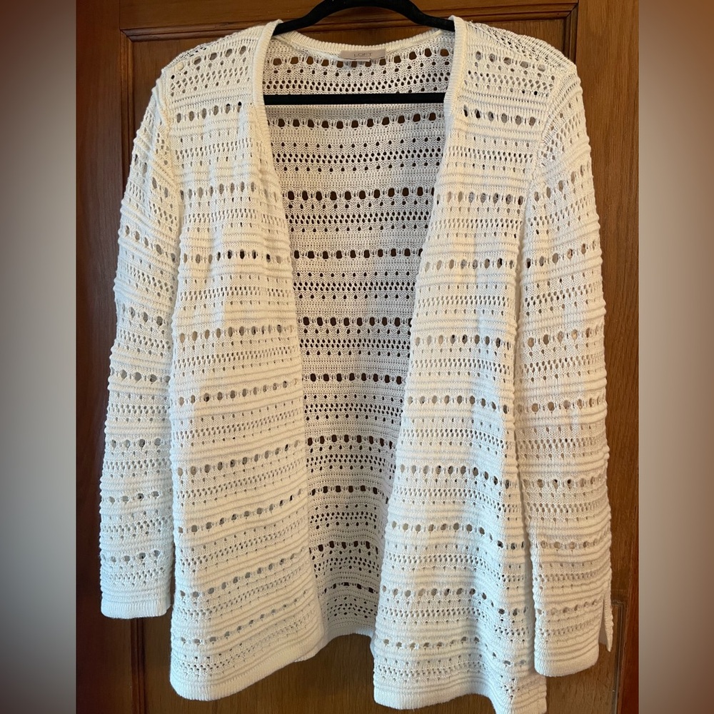Cream cardigan